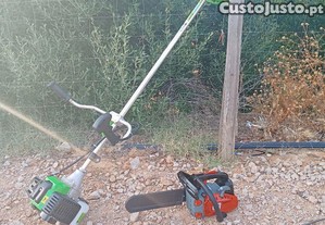 Faço limpeza de terrenos com roçadora