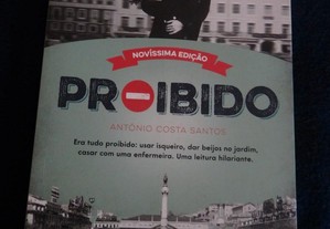 Livro - Proibido! de António Costa Santos - NOVO