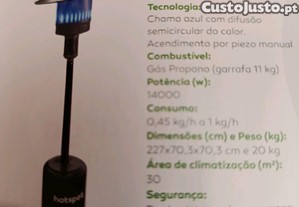 Aquecedor de Exterior