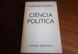 "Ciência Política" de Adriano Moreira - 1ª Edição de 1979