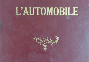 Revistas raras anuais encadernadas em Volumes L'Automobile 1964, 1966, 1967, 1968, 1969, 1970