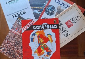 Revistas/documentos políticos anos 70/90