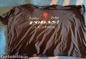 Tshirt nao me fodas a cabea L