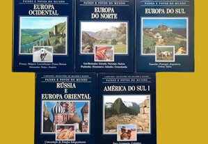 Coleção completa Países e Povos do Mundo em 15 volumes das Seleções do Readers Digest - Larousse