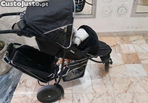 Carrinho para duas crianas