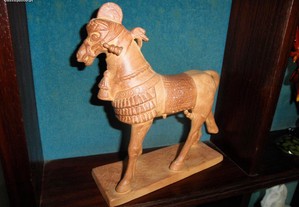 Cavalo Escultura Assírio