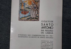 Catálogo da Exposição o Culto de St.º António em Lisboa-1981