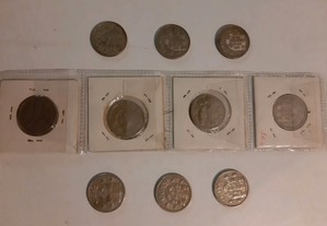 Lote 10 moedas de.5 escudos