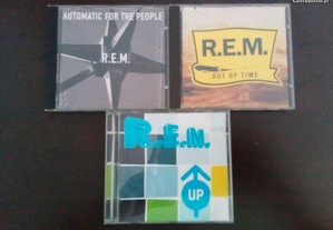Coleção de 3 álbuns dos R.E.M.