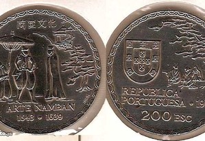 200 Escudos 1993 Arte Namban - soberba