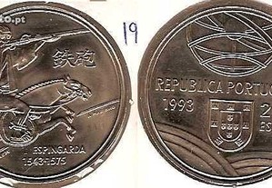 200 Escudos 1993 Espingarda - soberba