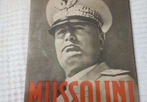 Livro Antigo Mussolini