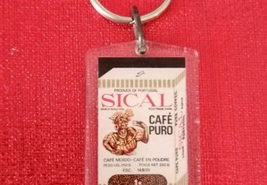 Porta chaves antigo dos Cafés Sical