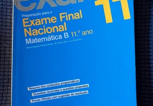 Manual Exame Final Nacional de Matemática B 11º ano