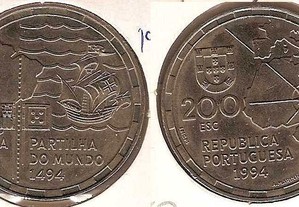 200 Escudos 1994 Partilha do Mundo - soberba