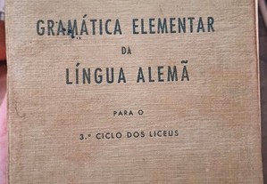 "Gramática Elementar da Língua Alemã" de Martinho Vaz Pires