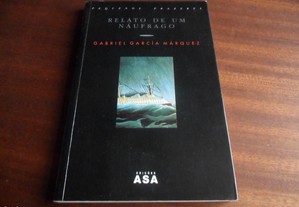 "Relato de um Náufrago" de Gabriel García Márquez - 10ª Edição de 2002