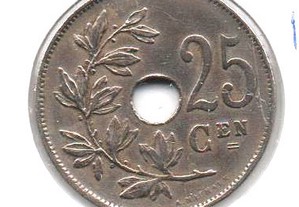 Bélgica (Belgie) - 25 Centimes 1913 - mbc/mbc+