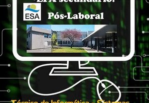 Curso de Informática EFA de Dupla Certificação (grátis) - Pós Laboral