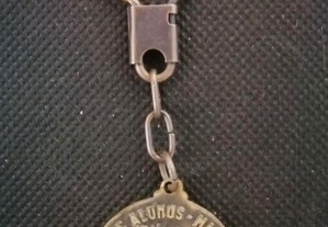 Porta chaves antigo Grupo N1 Escolas Armada no verso, Escola Alunos Marinheiros - Vila Franca Xira