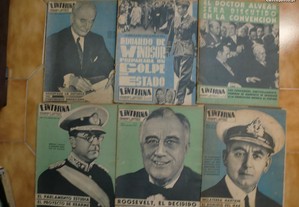 Revistas antigas do Período da II Guerra Mundial