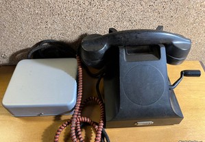 Telefone Antigo de Manivela Ericsson DAH 1101 (já com portes)