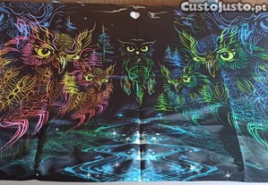 Pano psy varanda da natureza 150x92cm
