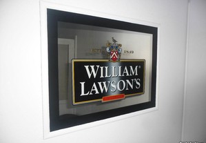 Espelho Publicitário Whisky William Lawson's