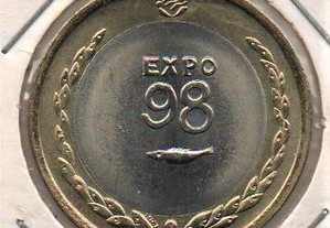 200 Escudos 1998 Expo 98 - soberba bimetálica