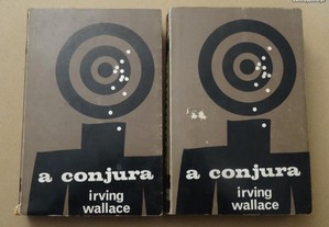 "A Conjura" de Irving Wallace - 2 Volumes