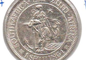 África do Sul (União) - 1 Shilling 1923 - mbc/mbc+ prata