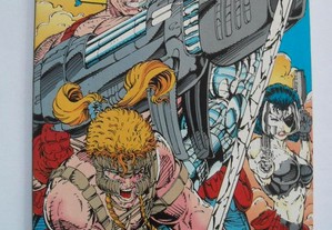 X-FORCE 9 Marvel Comics bd banda desenhada Americana Cable Domino