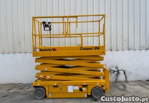 Plataforma Elevatoria Tesoura Eletrica Haulotte Compact 10N 10 Metros