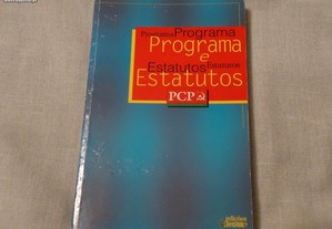 Livro Programa e Estatutos do PCP-1997