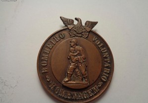 Medalha Bombeiros Cidade Barcelos Homenagem