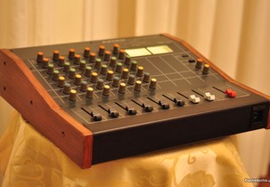 Mesa de som rara, vintage, 6 channel Echo Mixer