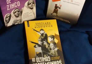 As Últimas Testemunhas - Cem histórias sem infância, de Svetlana Alexievich. Novo.