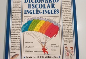 Dicionário Escolar Inglês - Inglês - NOVO!