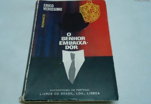 Livro O senhor embaixador -Érico Veríssimo -1965
