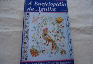 Livro A enciclopédia da agulha 5 Edição Curso de corte -Curso de bordados 1999