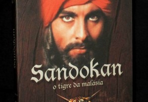 DVD Sandokan O Tigre da Malásia 