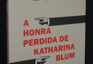 Livro A Honra Perdida de Katharina Blum Heinrich Böll 