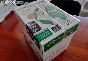 Papel A4 80gr (Navigator Universal) cx 5 resmas