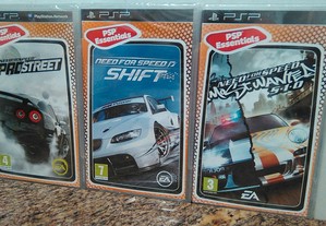 Need For Speed Edições Nacionais de videojogos PSP NOVOS
