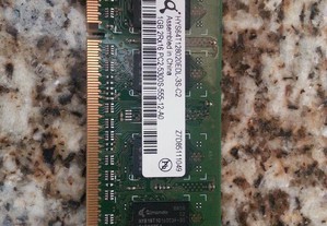 1x 1GB DDR2 PC2-5300S-555 Portateis