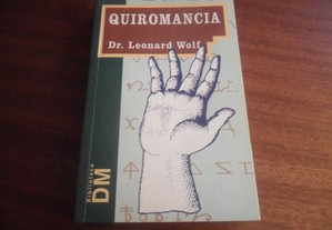 "Quiromancia" de Dr. Leonard Wolf - 1ª Edição de 1996 - Livro em ESPANHOL