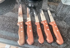 Conjunto facas Sico aço inoxidável