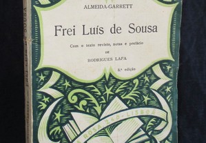 Livro Frei Luís de Sousa Garrett Rodrigues Lapa