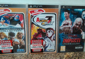 Mega Drive, Street Fighter, TNT Edições Nacionais de videojogos PSP NOVOS
