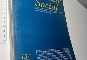 Análise Social (N.º 131/132 - Quarta Série - Volume XXX - 1995 - 2.º/3.º)